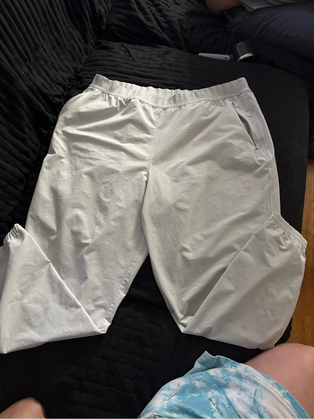 The North Face Men's White Jogger Sweatpants